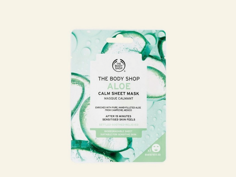 The Body Shop Aloe Calm Hydration Sheet Face Mask